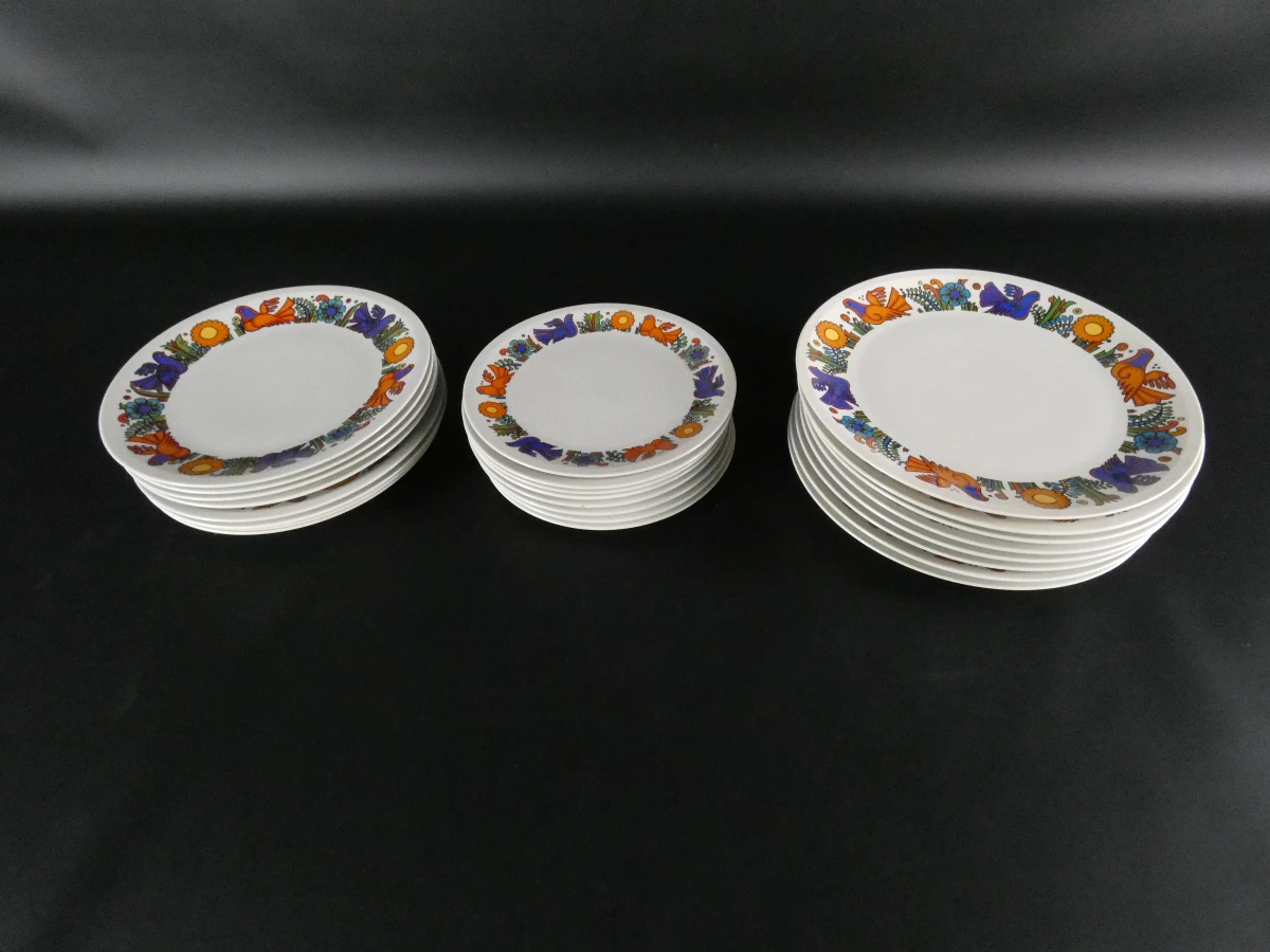 24 vintage Villeroy & Boch Acapulco borden