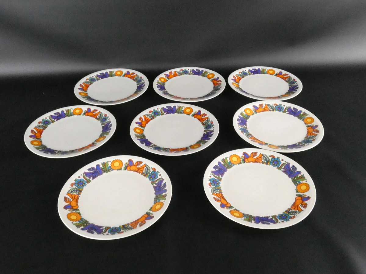 24 vintage Villeroy & Boch Acapulco borden