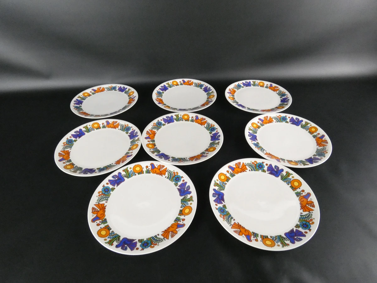24 vintage Villeroy & Boch Acapulco borden