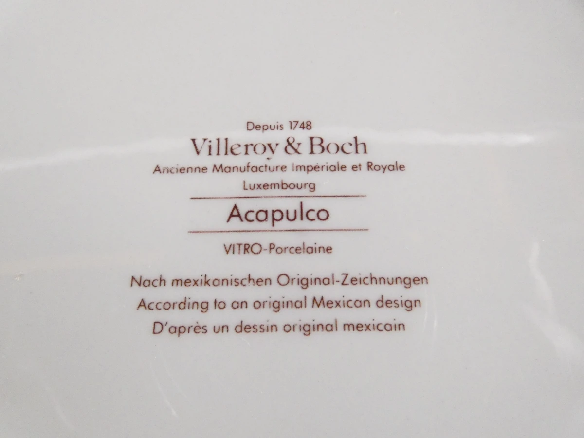 24 vintage Villeroy & Boch Acapulco borden