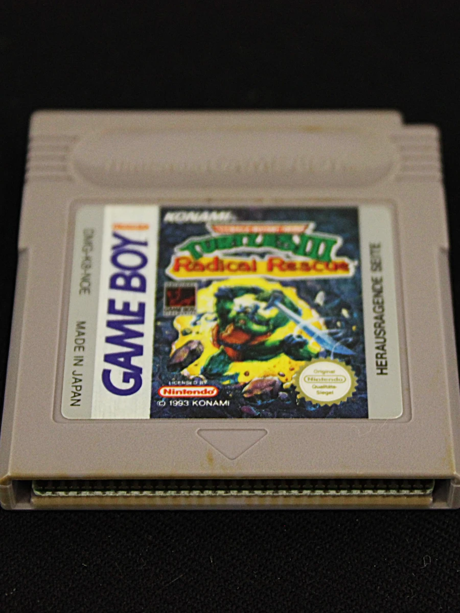 Teenage Mutant Ninja Turtles III Game Boy spel