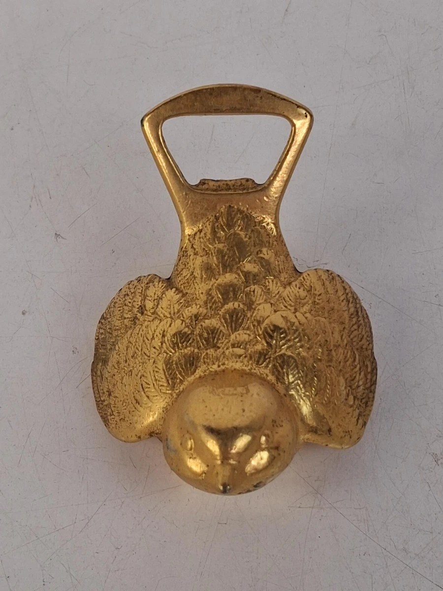 Vintage messing flessenopener
