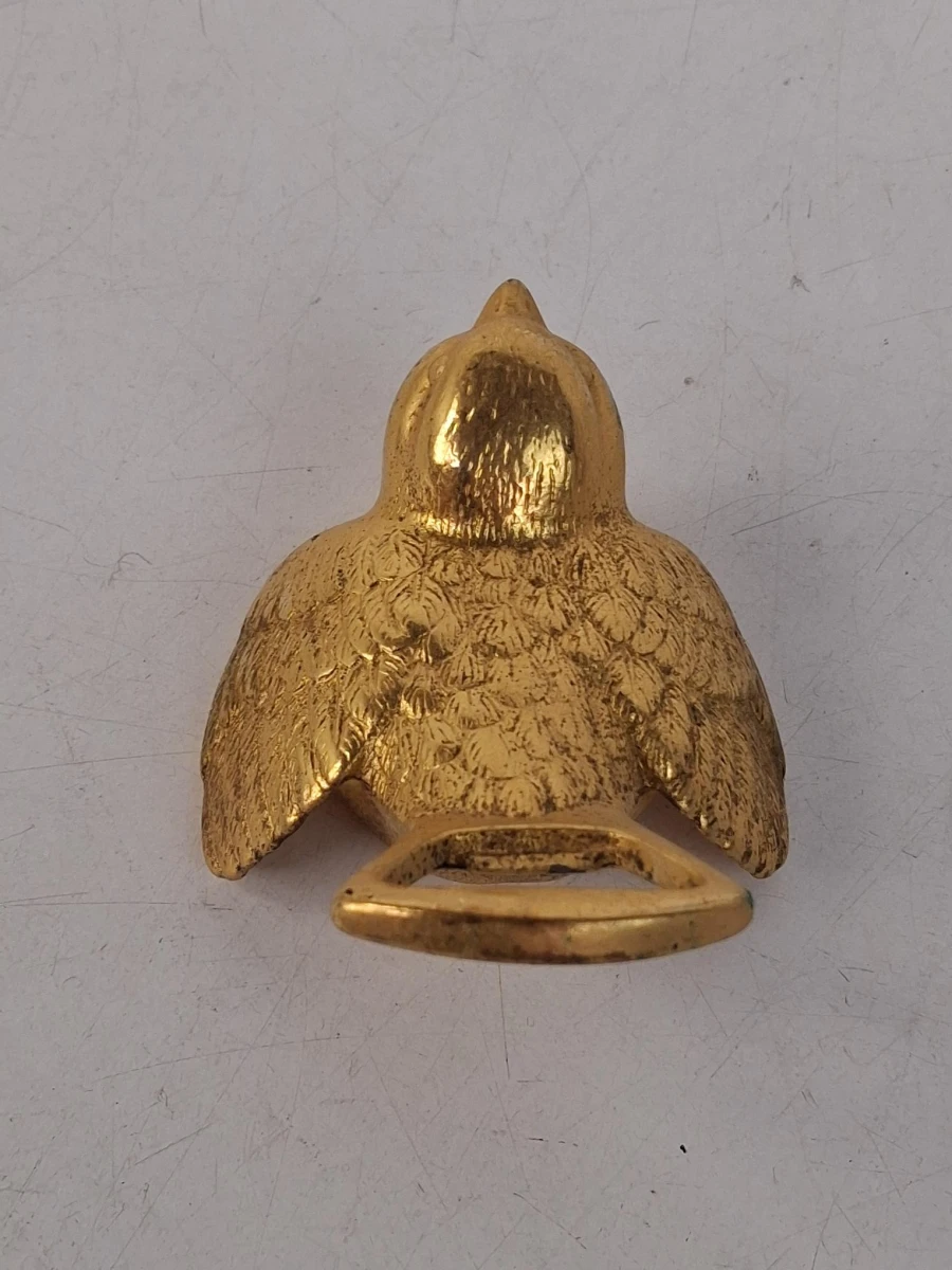 Vintage messing flessenopener