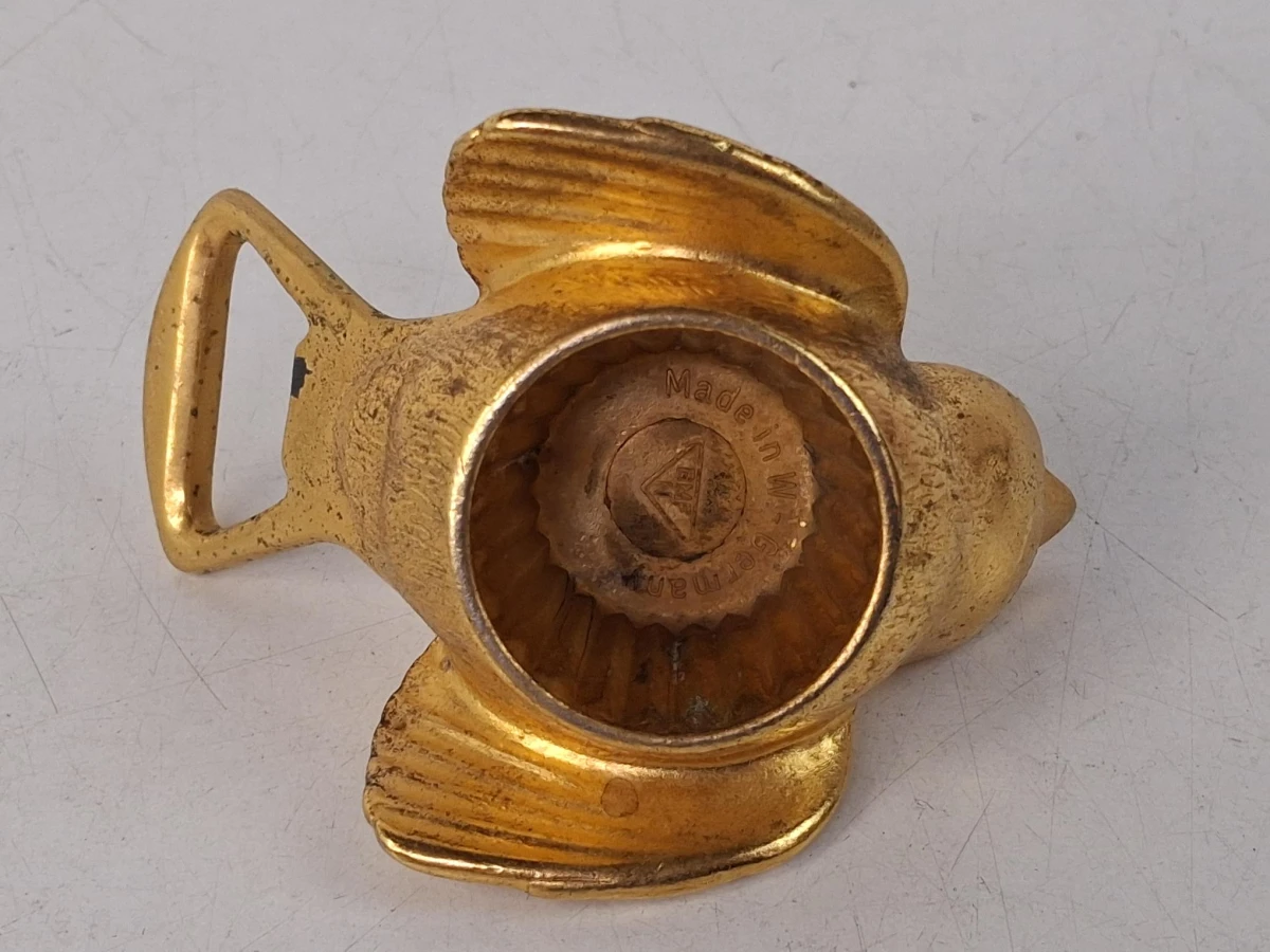 Vintage messing flessenopener