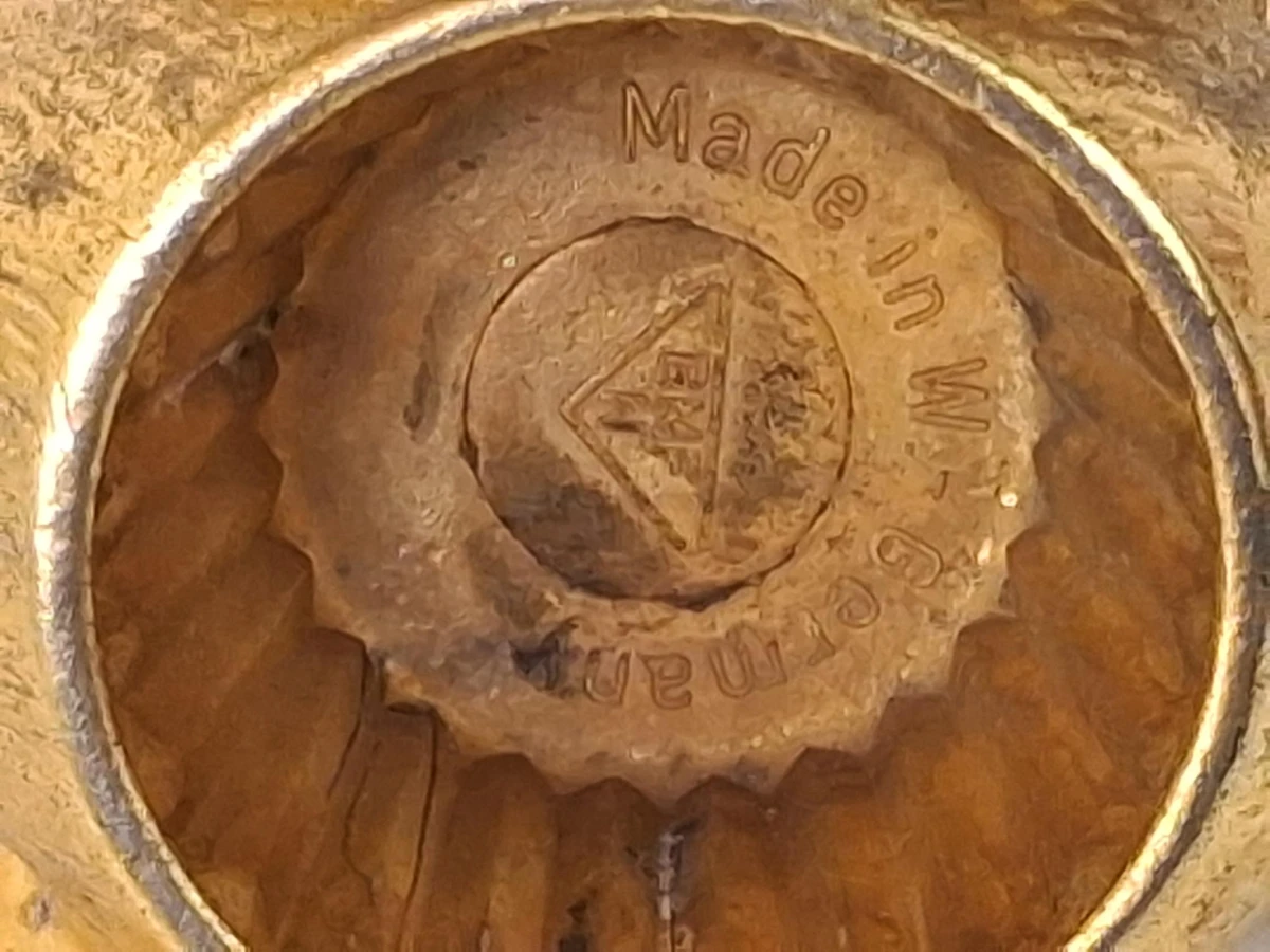 Vintage messing flessenopener