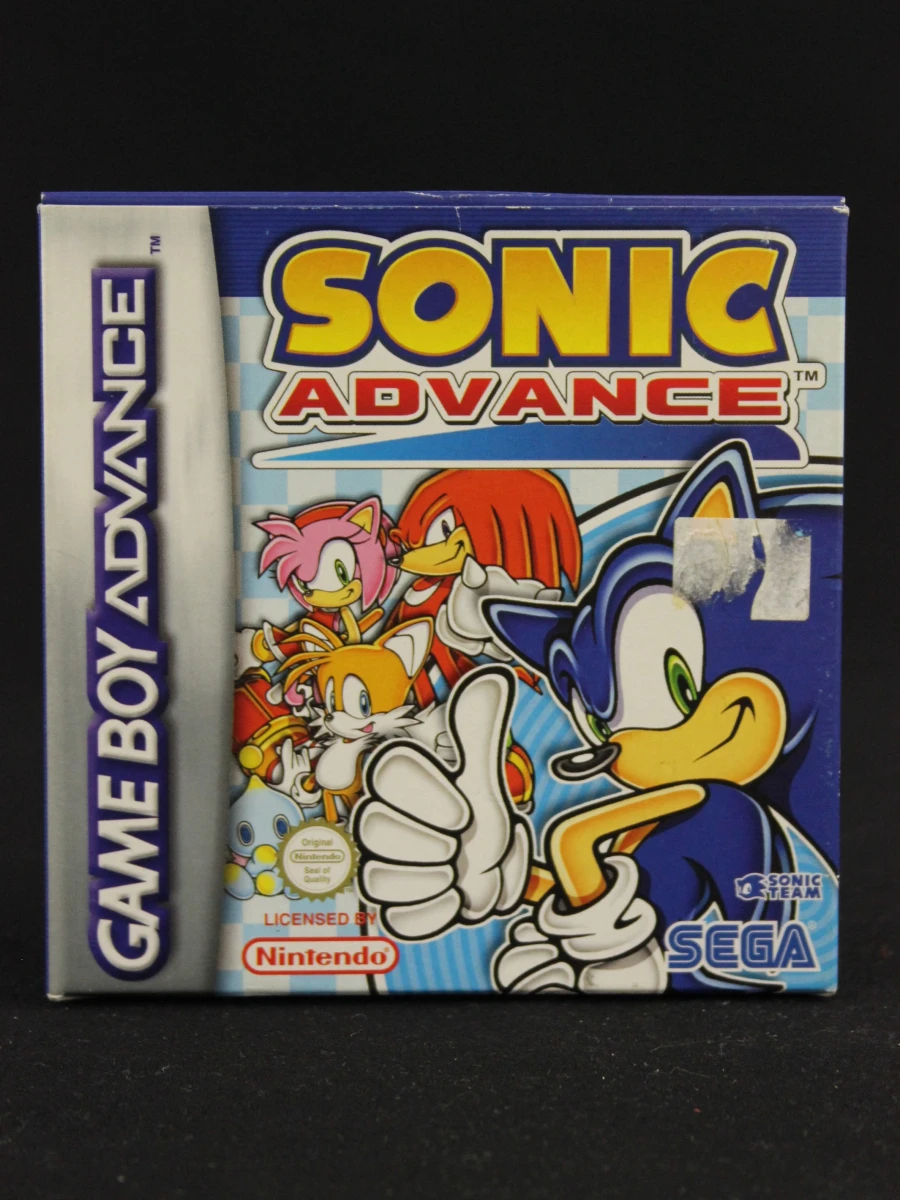 Sonic Advance Game Boy Advance spel CIB