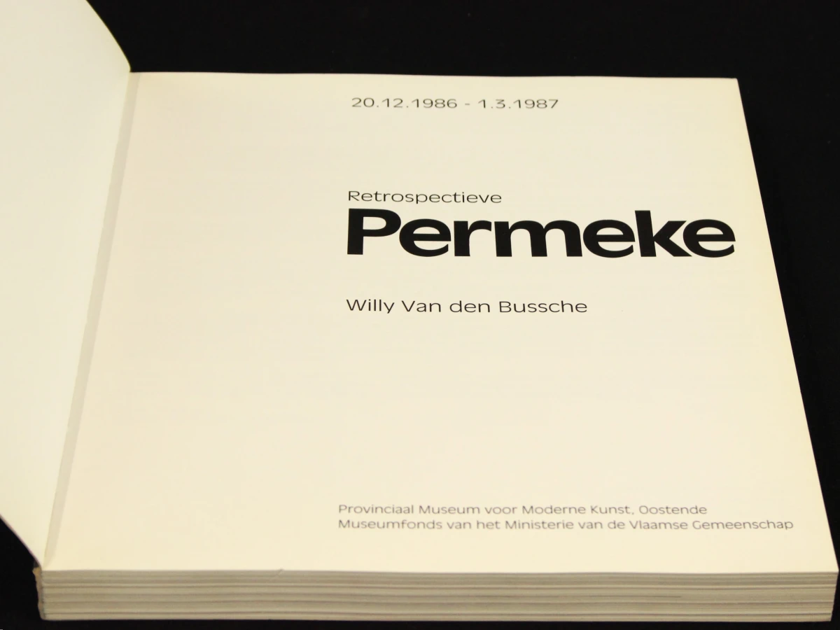 Permeke - Retrospectieve kunstboek van Willy Van den Bussche