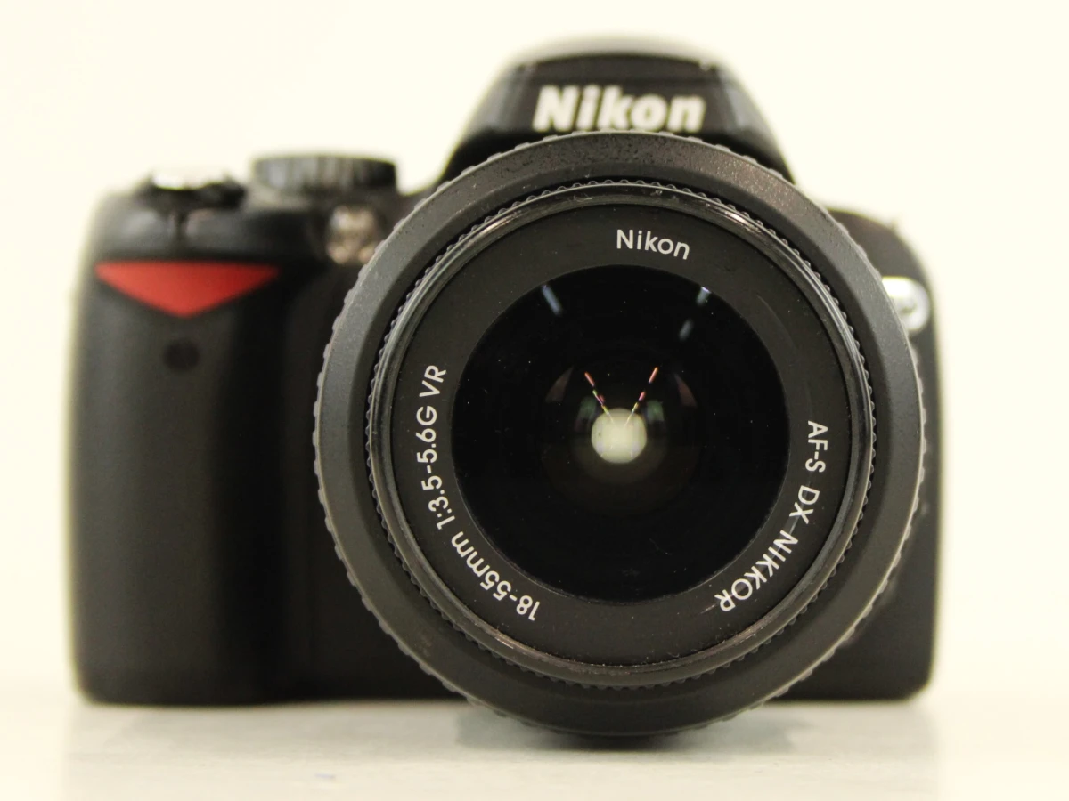 Nikon D60 digitale spiegelreflexcamera met 18-55mm lens
