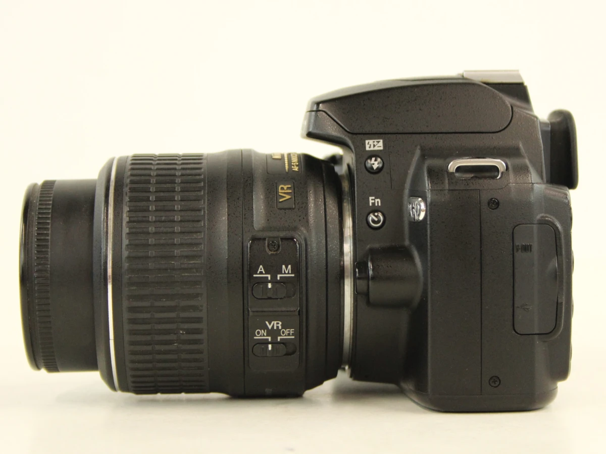Nikon D60 digitale spiegelreflexcamera met 18-55mm lens