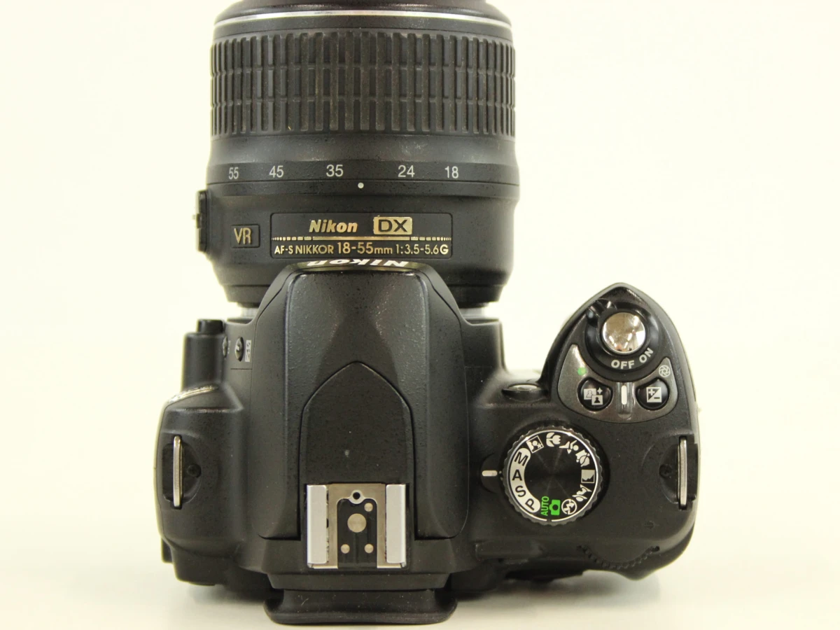 Nikon D60 digitale spiegelreflexcamera met 18-55mm lens