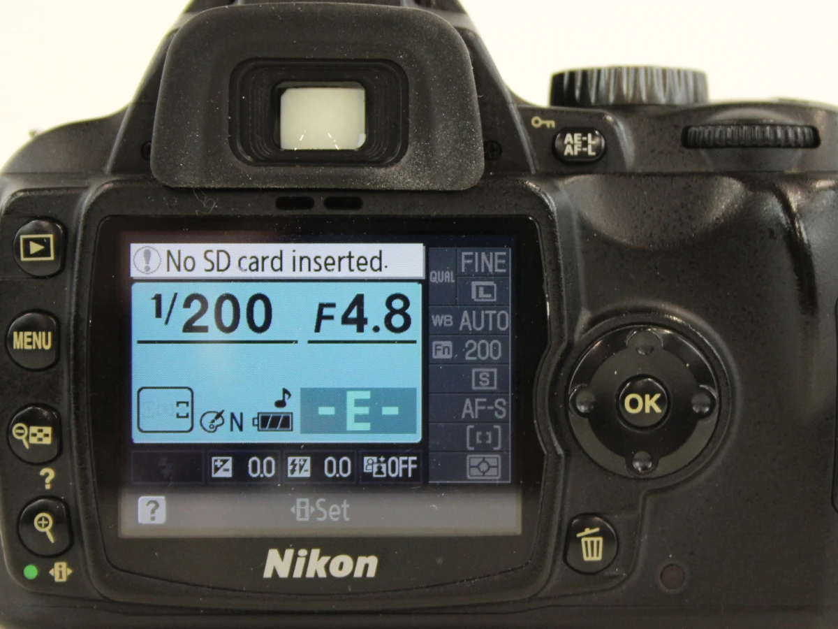 Nikon D60 digitale spiegelreflexcamera met 18-55mm lens