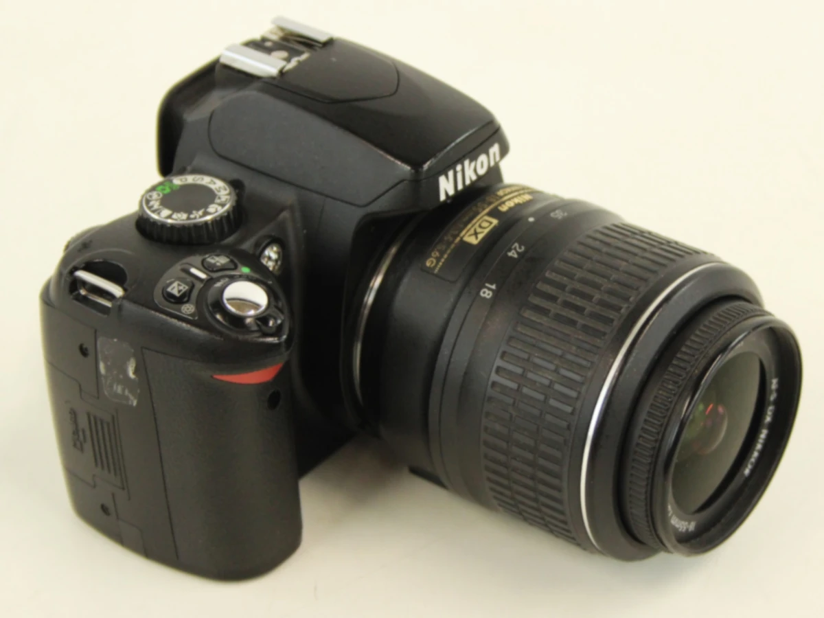 Nikon D60 digitale spiegelreflexcamera met 18-55mm lens
