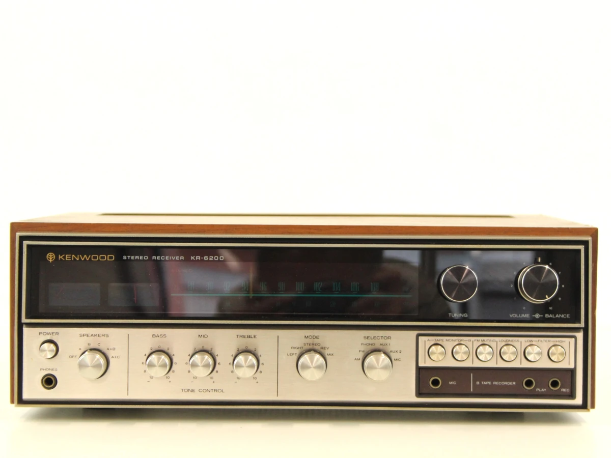 Kenwood KR-6200 Stereo Receiver jaren 70