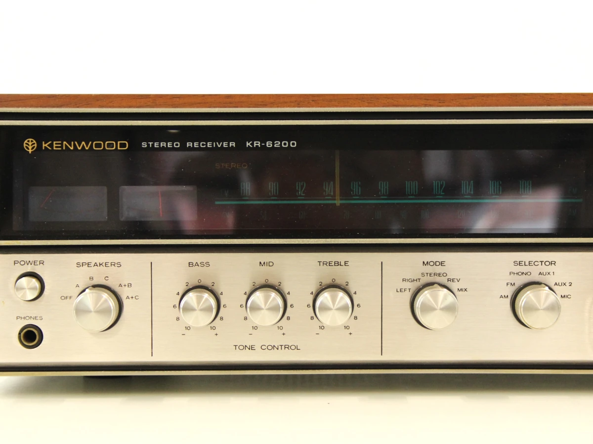 Kenwood KR-6200 Stereo Receiver jaren 70