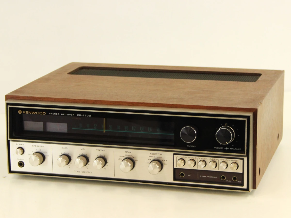 Kenwood KR-6200 Stereo Receiver jaren 70