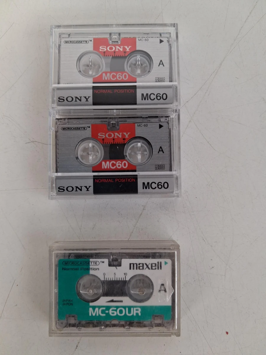 Lot klassieke microcassettes