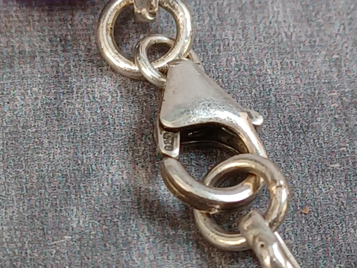 3-Delige zilveren sieradenset met Amethist (925 Zilver) - Collier, armband en vintage stijl ring