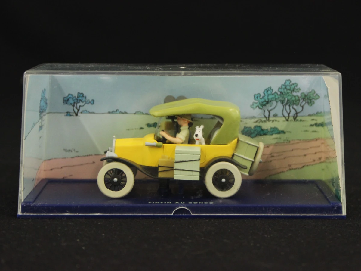 Miniatuur: Kuifje in Congo, Ford T 1910