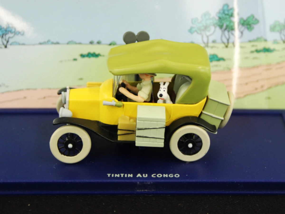 Miniatuur: Kuifje in Congo, Ford T 1910
