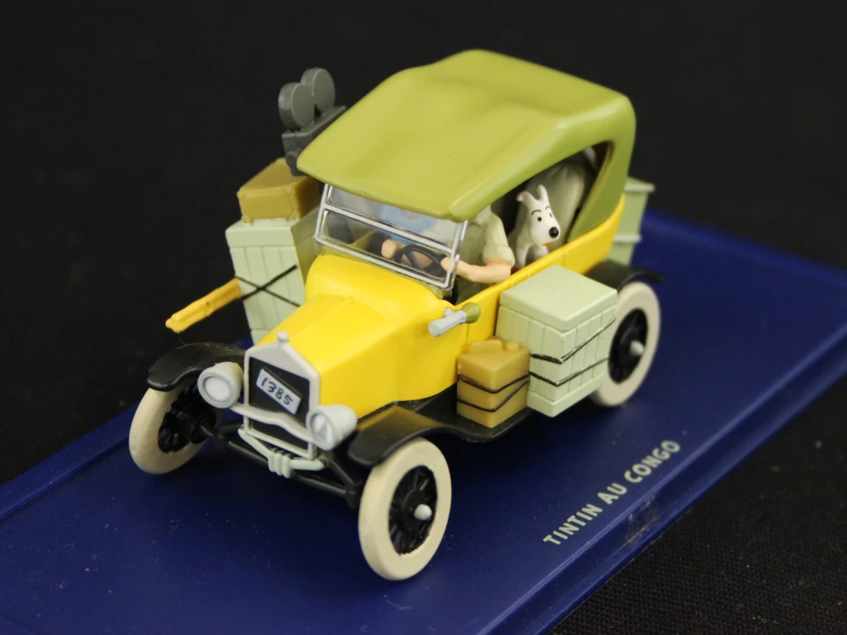 Miniatuur: Kuifje in Congo, Ford T 1910