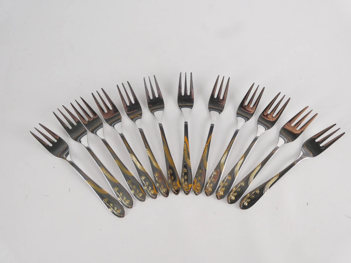 BergHOFF bestekset in koffer met gouden decoratie