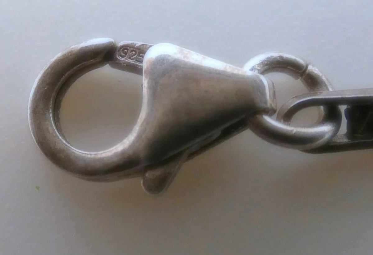 Zilveren ketting met ronde hanger
