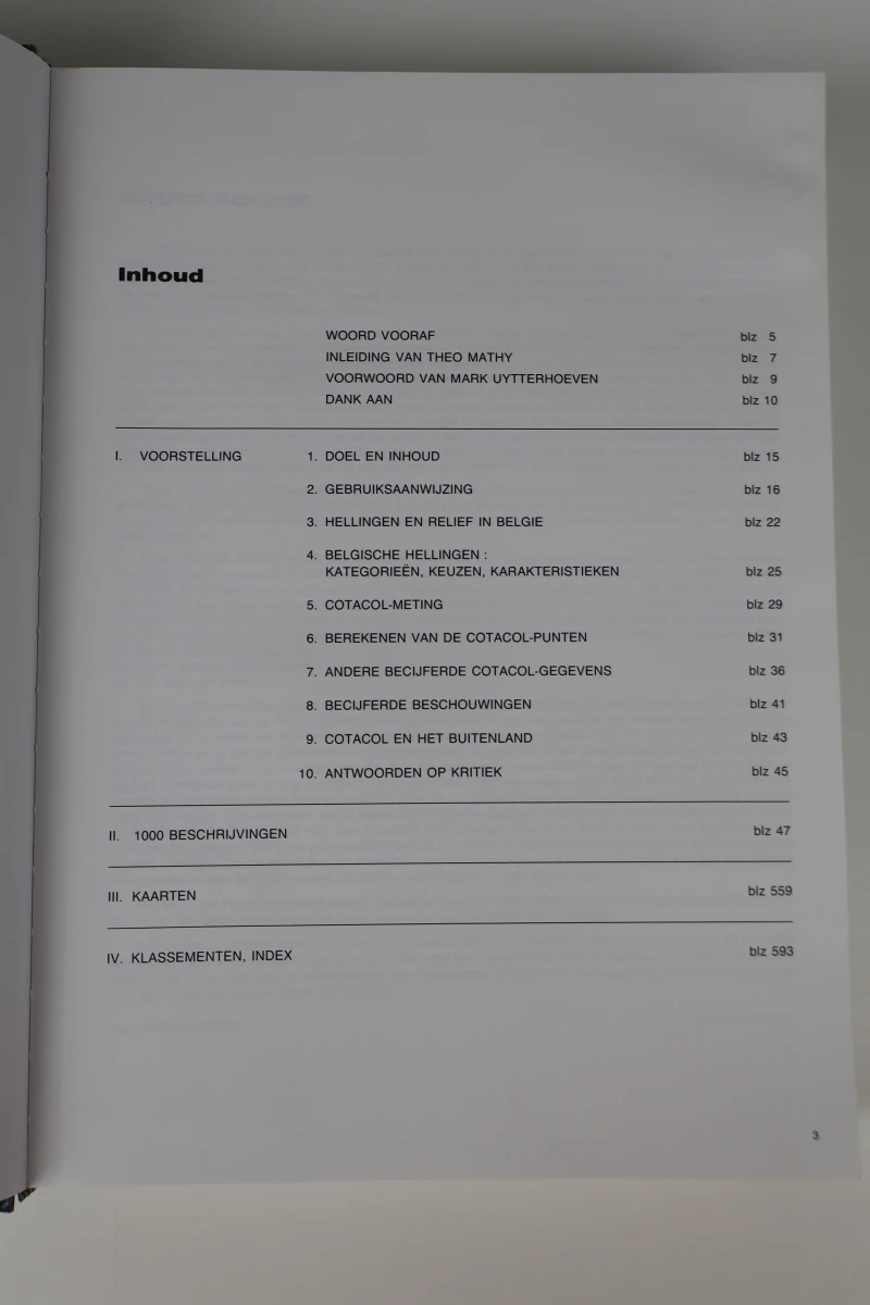 Encyclopedie Cotacol 1.000 hellingen van België - wielersportboek