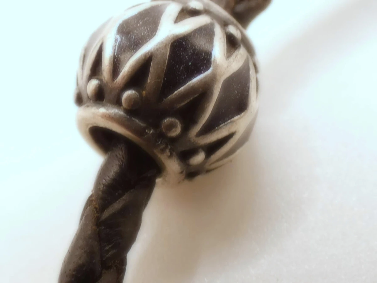 Pandora gevlochten armband met bedel