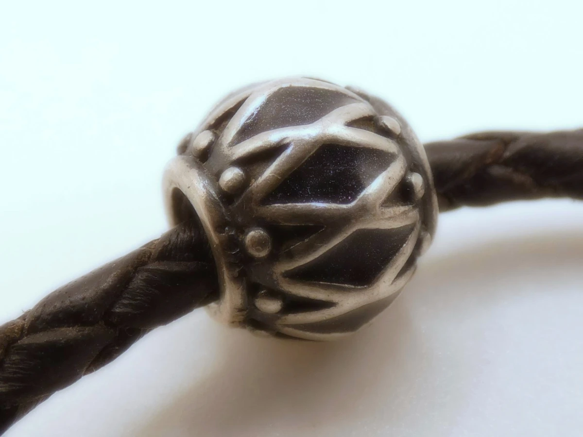 Pandora gevlochten armband met bedel