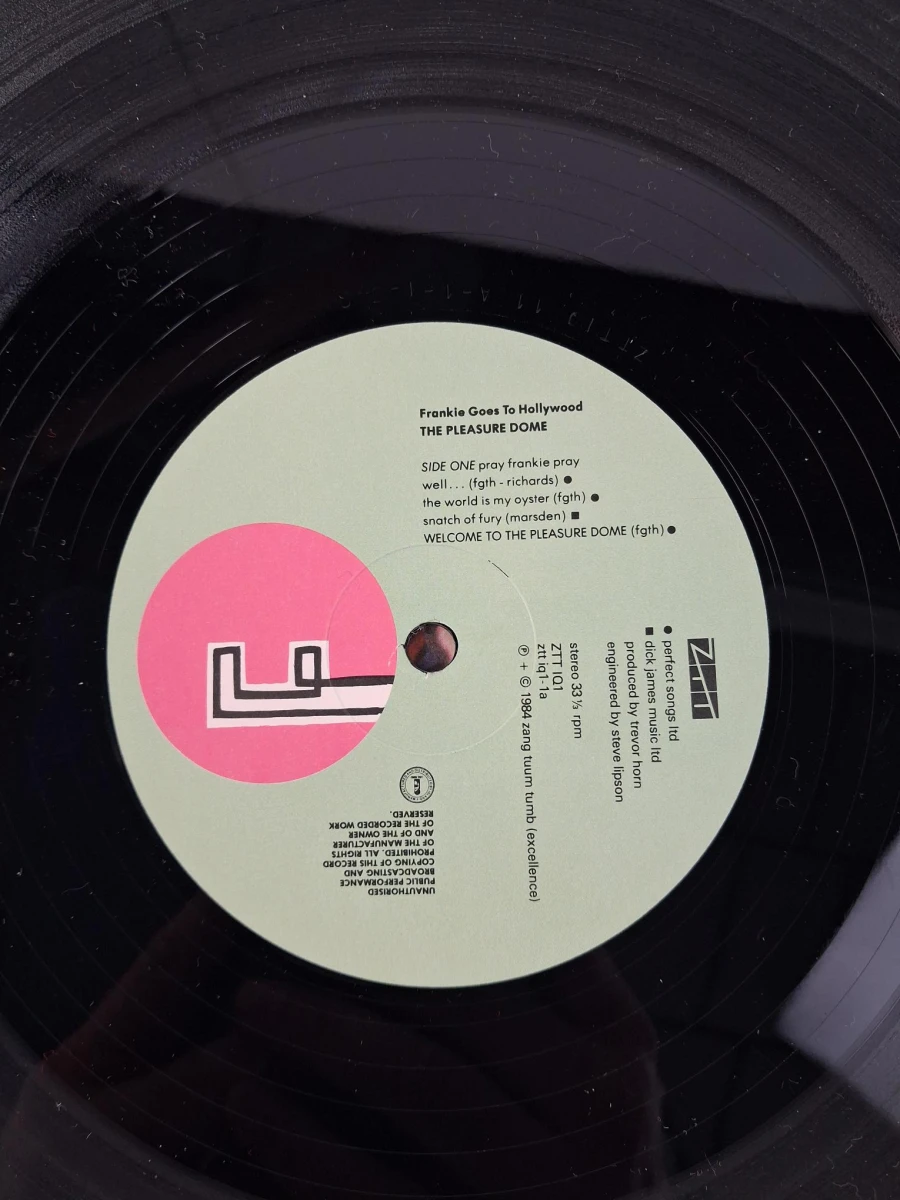 Frankie goes to hollywood : Welcome to the pleasuredome LP