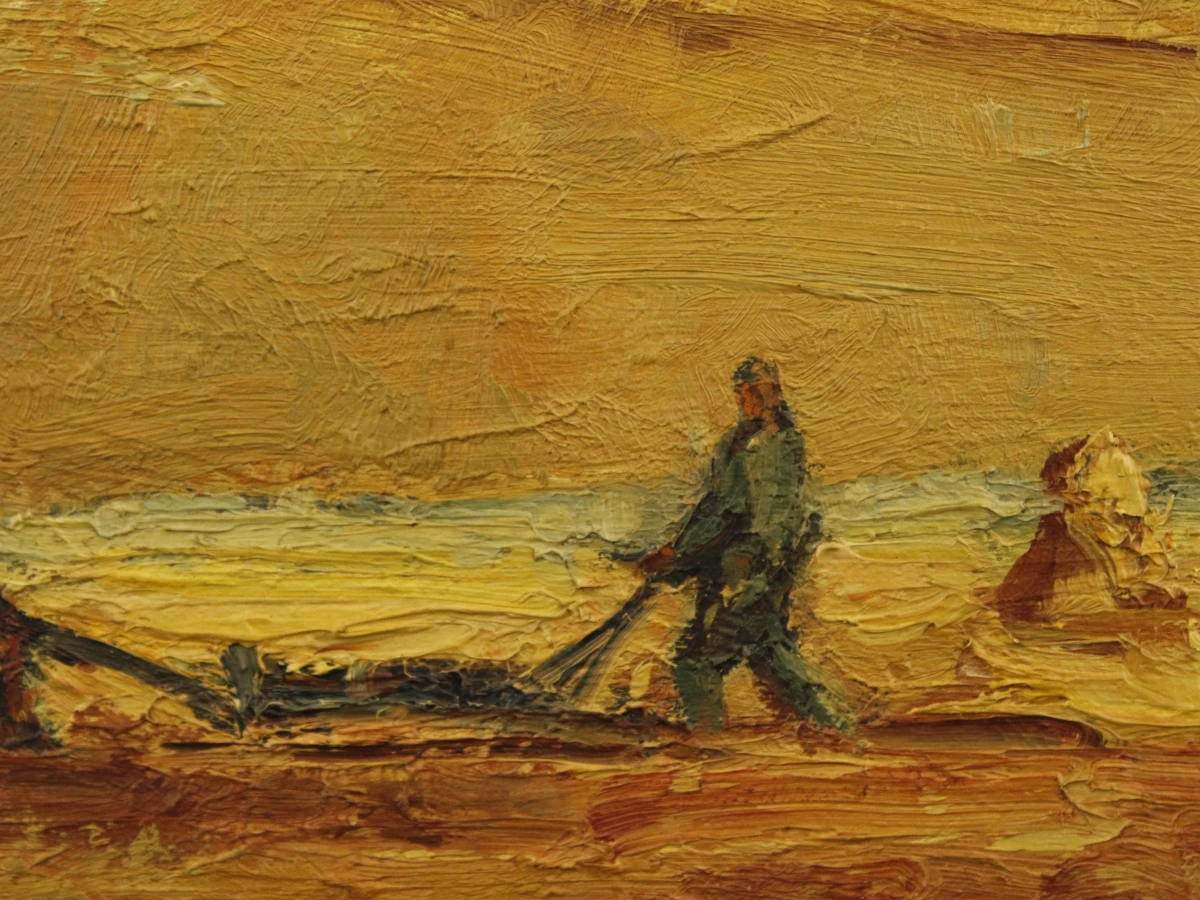 Landschap Merksem - Karel Verschooten (1910–1993)
