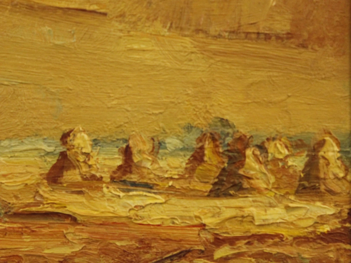 Landschap Merksem - Karel Verschooten (1910–1993)