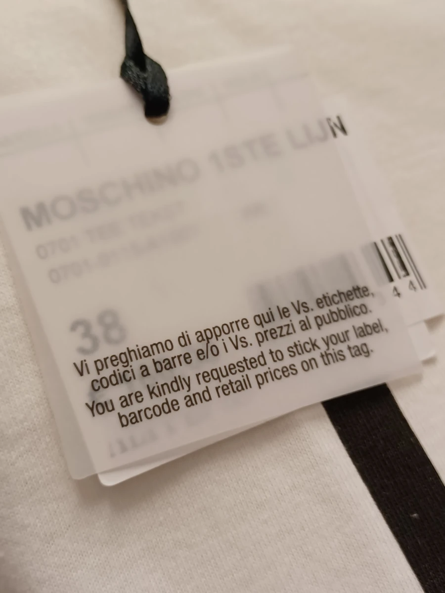 Moschino Couture! T-Shirt – "I Don't Speak Italian But I Do Speak Moschino" - foto 8