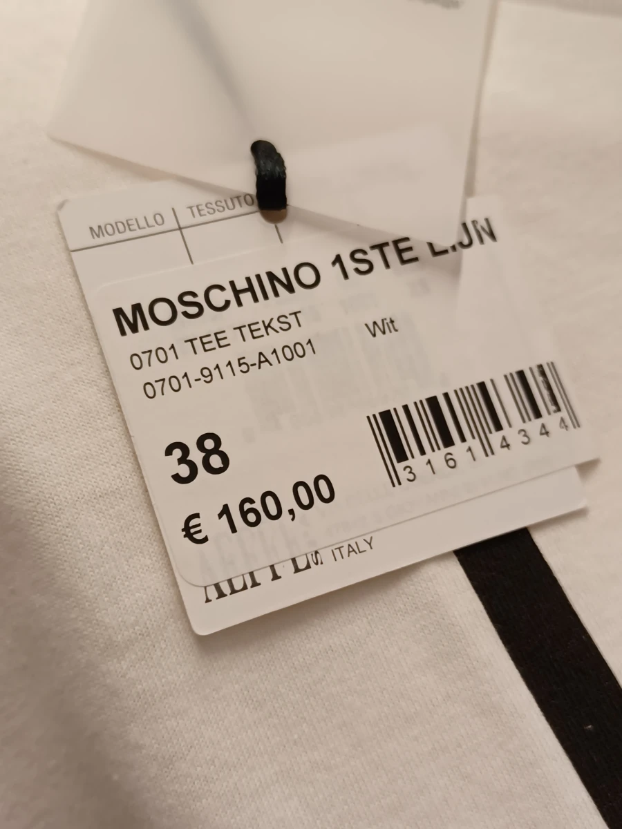 Moschino Couture! T-Shirt – "I Don't Speak Italian But I Do Speak Moschino" - foto 7