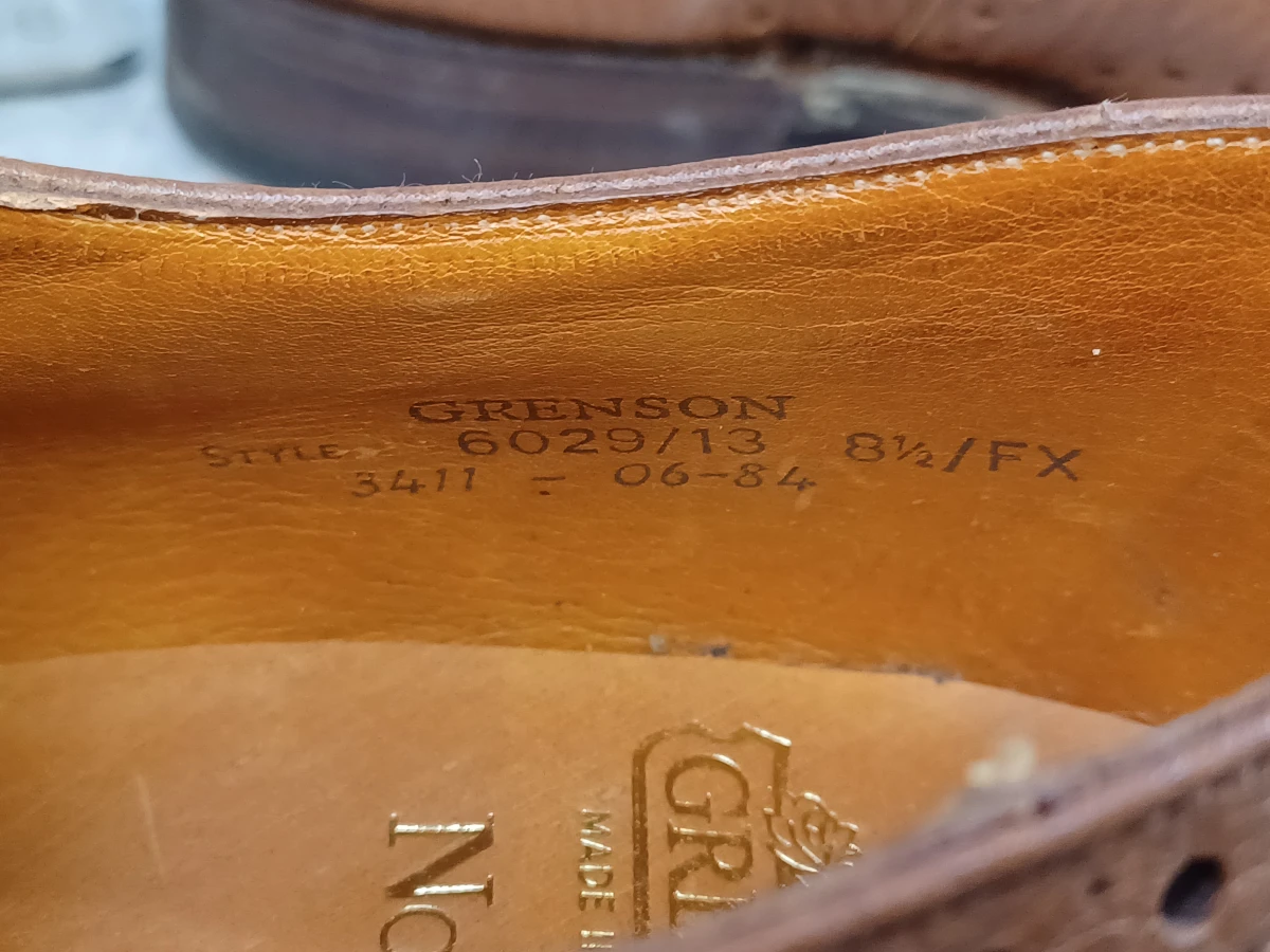 Grenson ‘Nobles’ Vintage Brogues – Handgemaakte herenschoenen in Engeland - foto 12