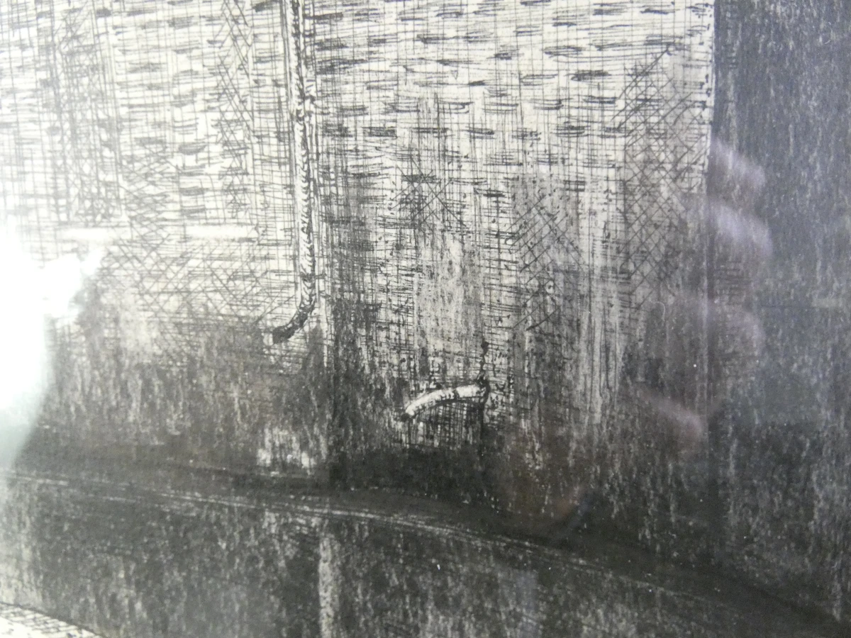 Pentekening van de Gertrudis kerk in Leuven