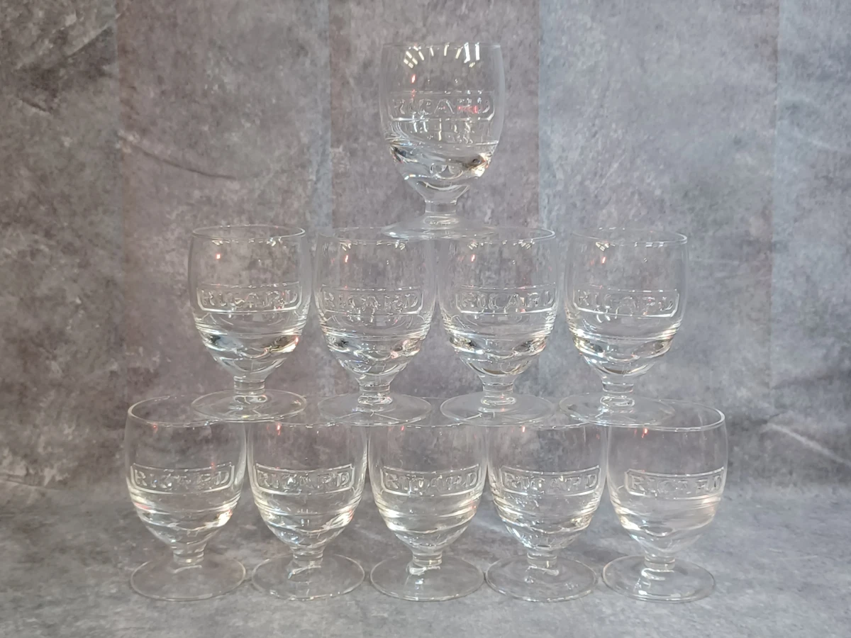 Kavel van Ricard met 10 glazen, 6 onderleggers en 2 kannen - foto 2
