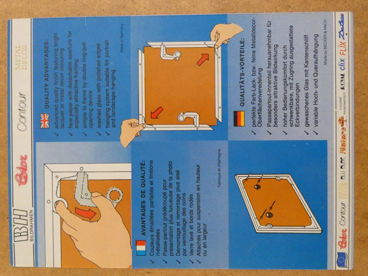Gesigneerde gelimiteerde print van Kuifje in lijst