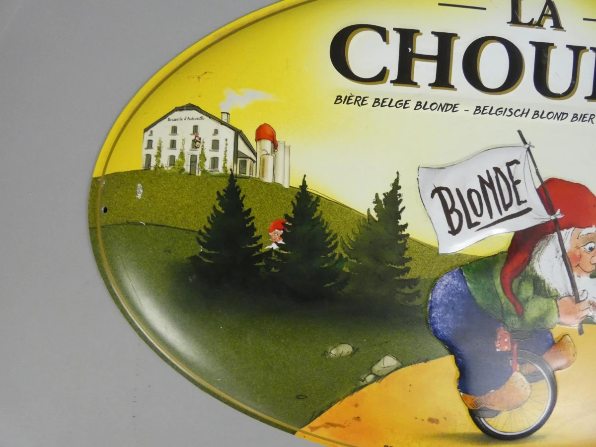 La Chouffe Emaille-look Reclamebord