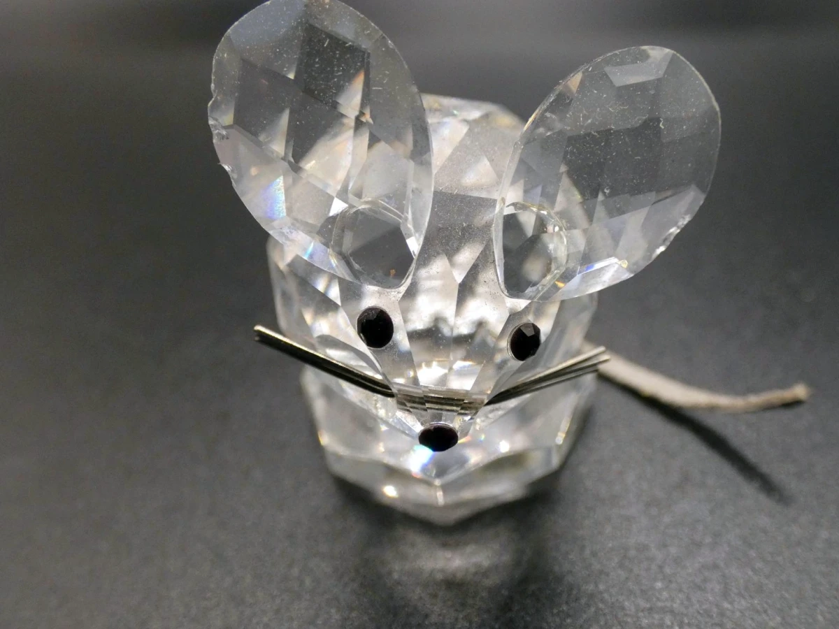 Swarovski Kristallen Muis Figuurtje