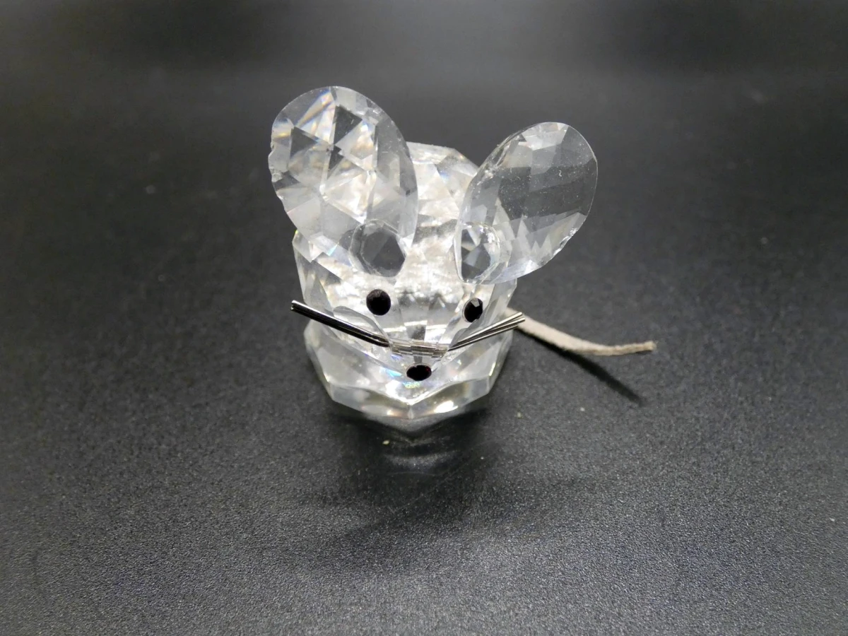 Swarovski Kristallen Muis Figuurtje