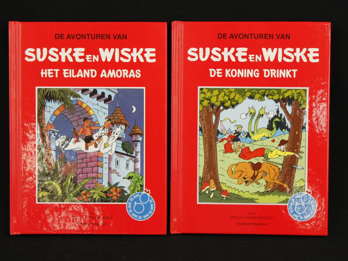 Suske en Wiske Knackbox 10 albums ter ere van hun 65 jarig jubileum