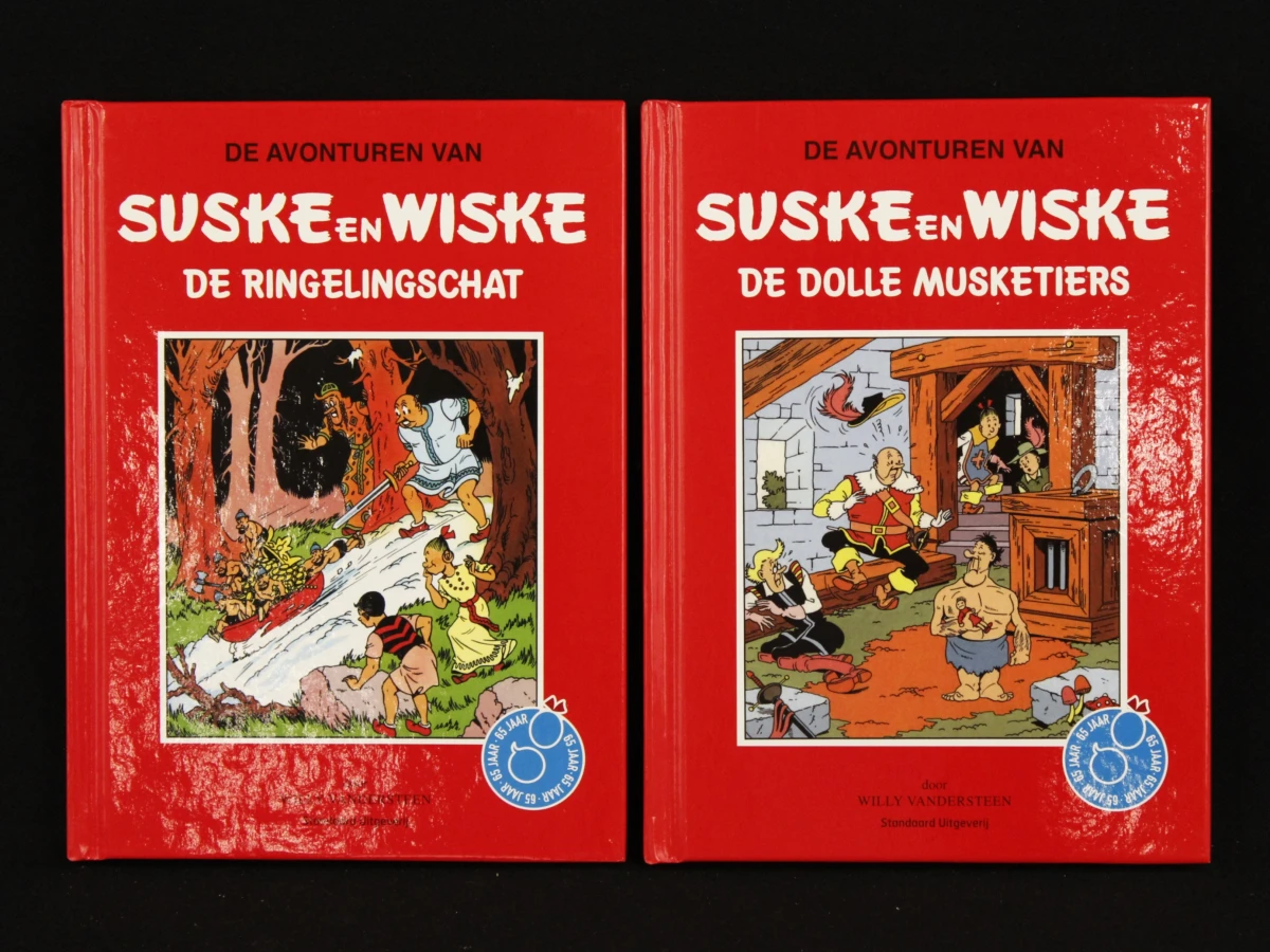 Suske en Wiske Knackbox 10 albums ter ere van hun 65 jarig jubileum