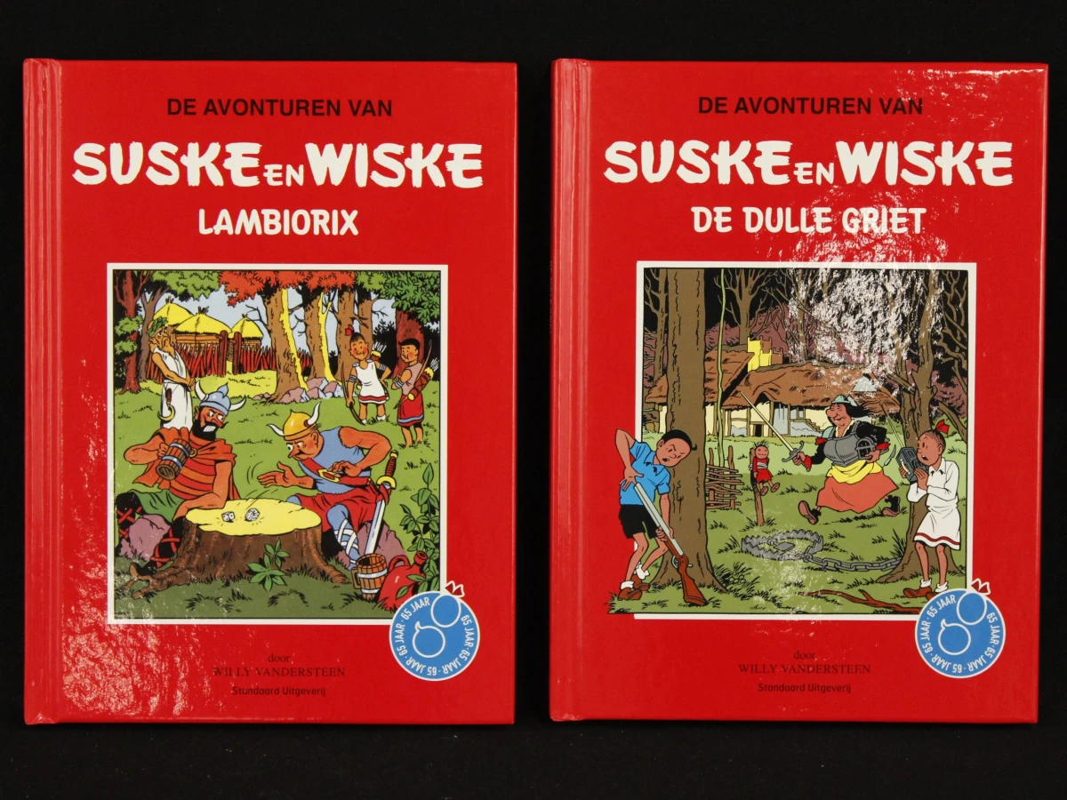 Suske en Wiske Knackbox 10 albums ter ere van hun 65 jarig jubileum
