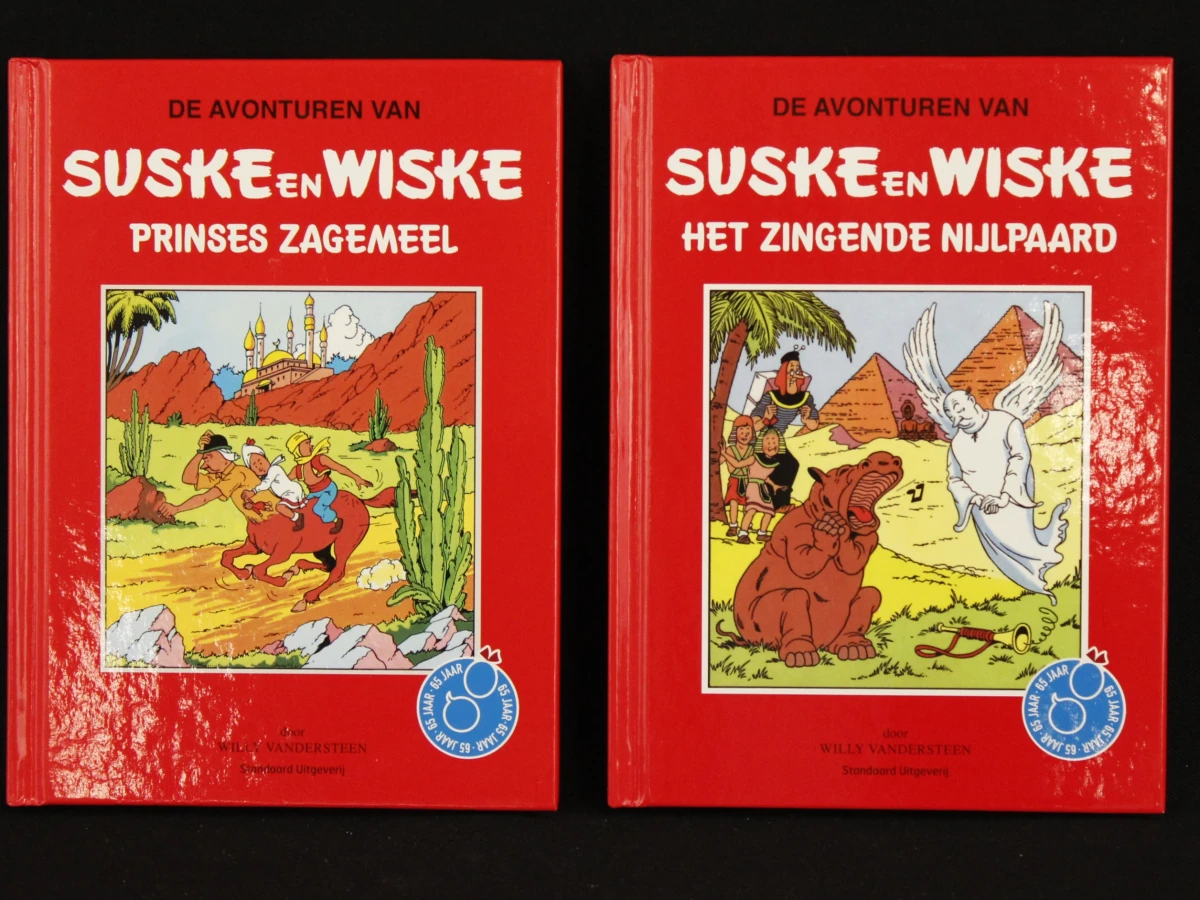Suske en Wiske Knackbox 10 albums ter ere van hun 65 jarig jubileum