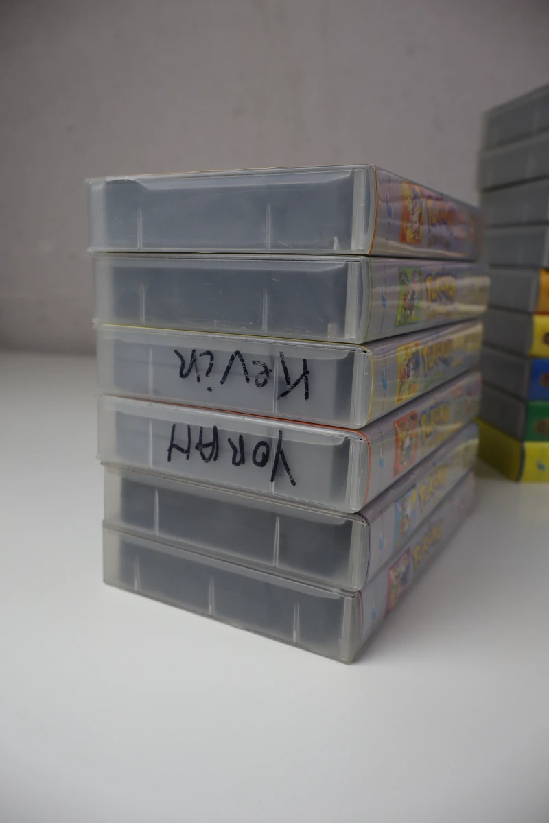 Pokémon VHS en DVD collectie