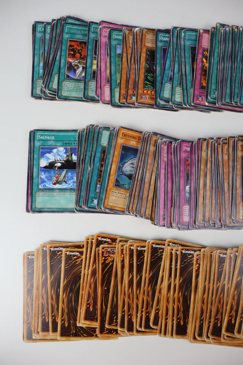 Verzameling van 264 speelkaarten Yu-Gi-Oh!