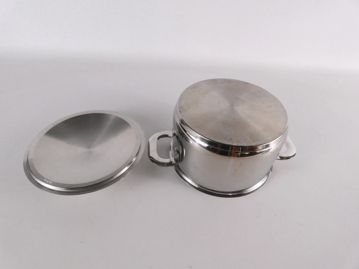 Vintage kookpan 18/10 RVS - Iittala