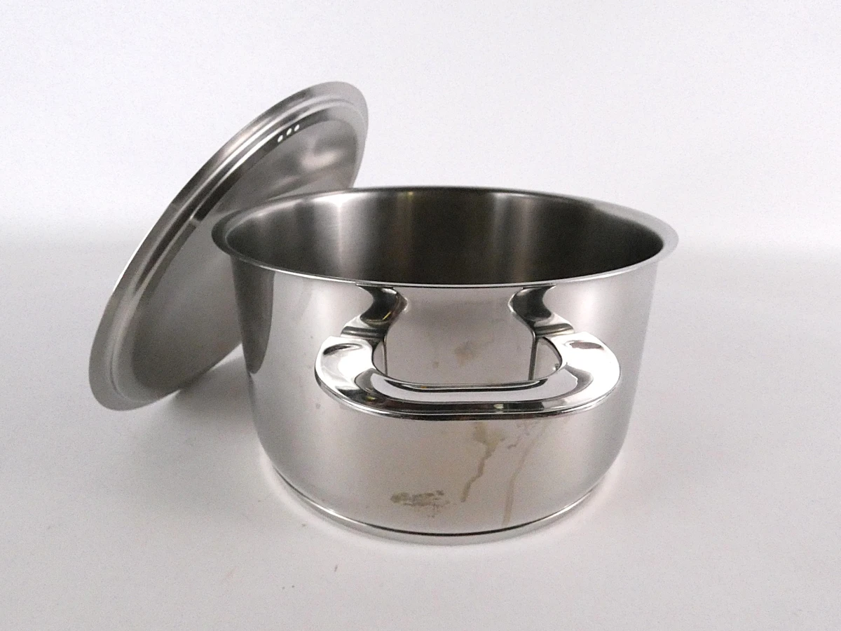 Vintage kookpan 18/10 RVS - Iittala