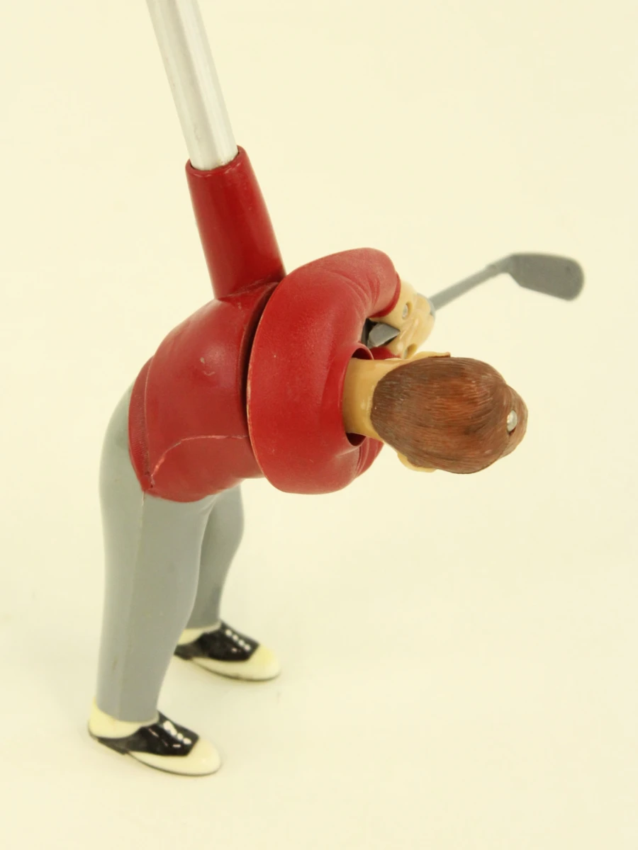 Originele interactieve golfer met swingmechanisme